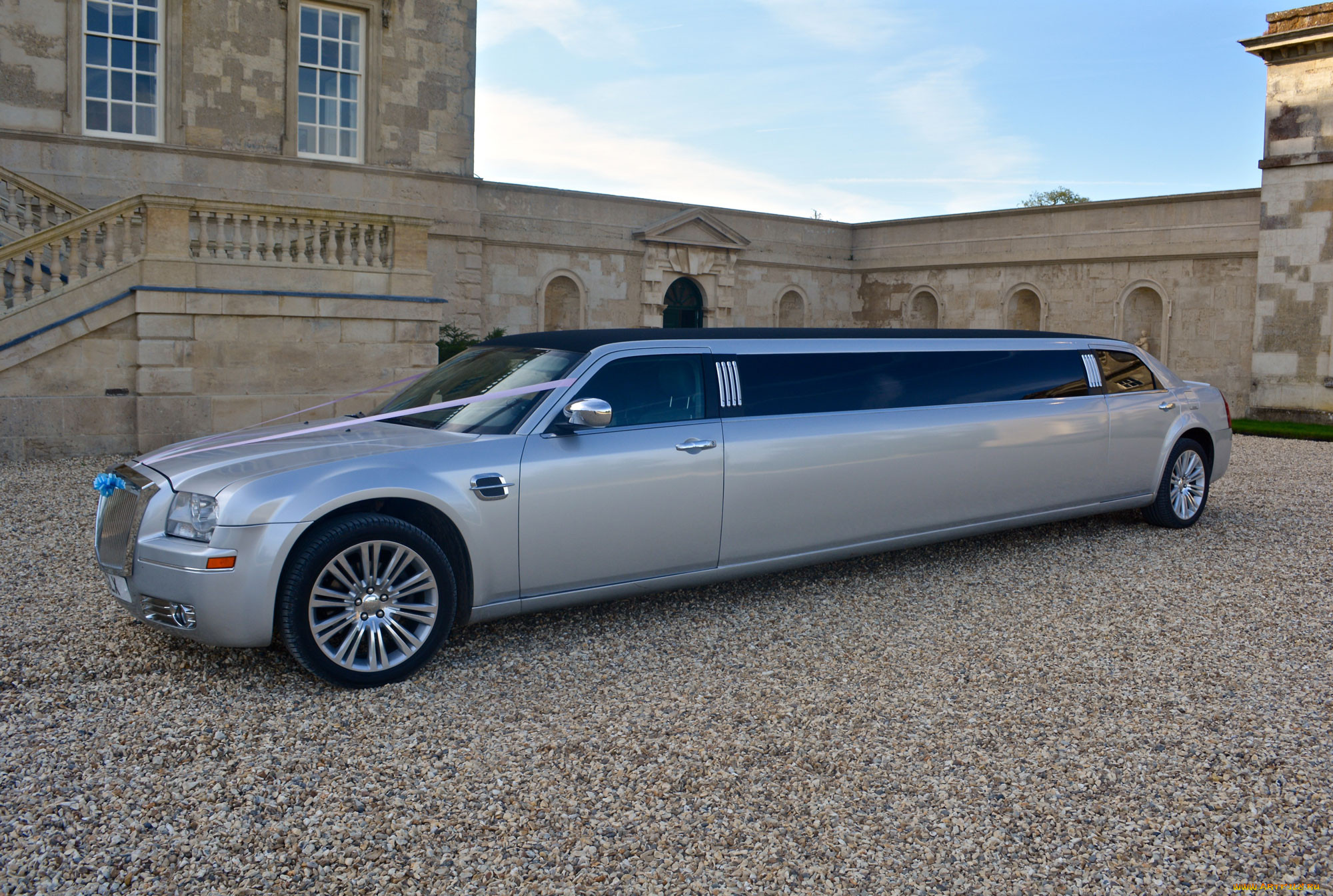 silver chrysler  300 phantom limousine  2016, , chrysler, silver, 300, phantom, limousine, 2016